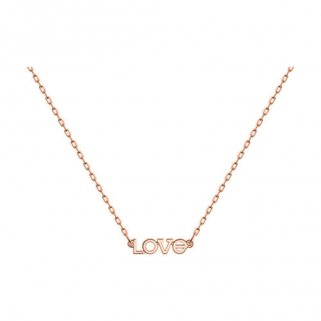 Goldkette mit Anhänger "LOVE"